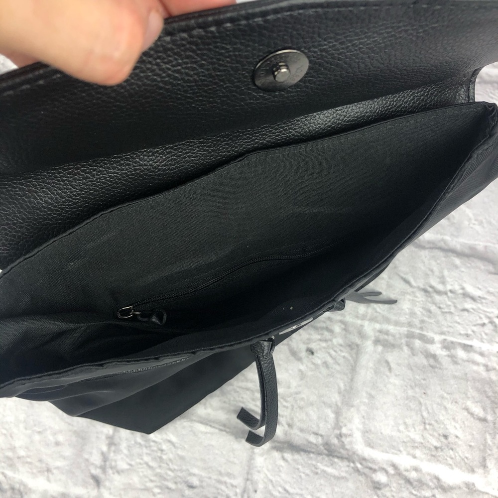 Botkier Mini Nylon Black Backpack New - Picture 3 of 4